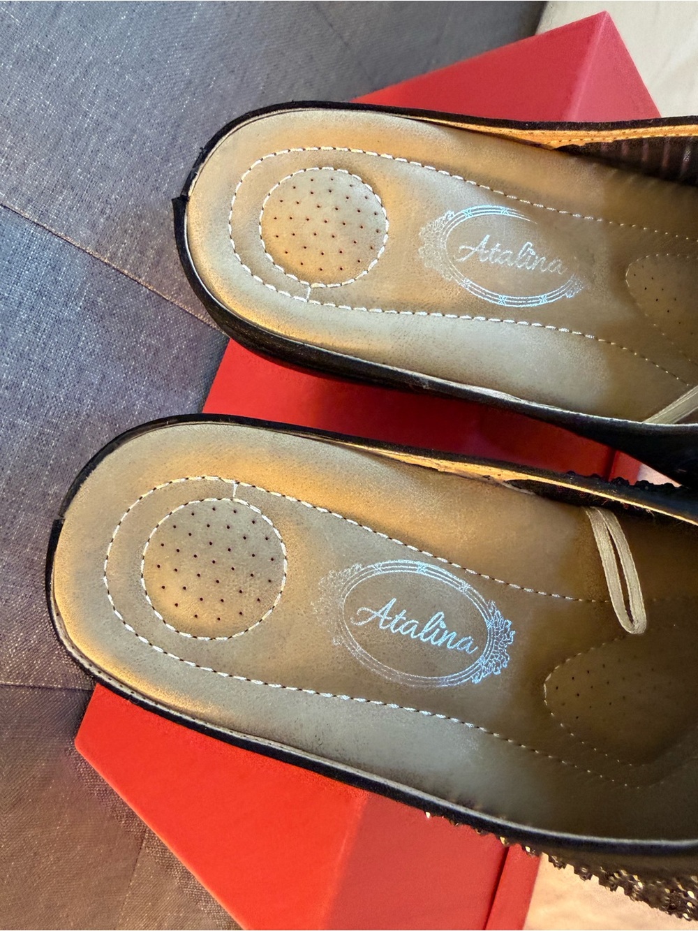 Catalina Embellished Clogs - Picture 6 of 8